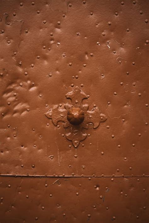 brown metal sheet  stock photo