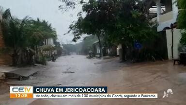 CETV 1ª Edição Fortaleza Imagens da chuva de 63 milímetros em