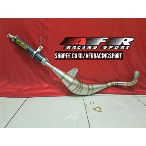 Jual Knalpot Fiz R FizR F1ZR ARROW Karbon BM Power Stainless Kolong