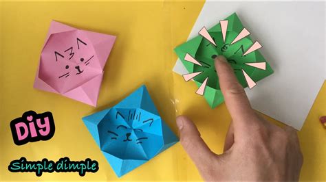 Comment Faire Un Pop It Fidget Toy Bricolage En Papier Origami