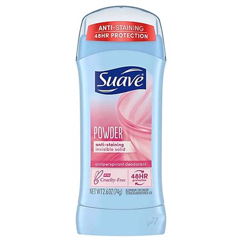 Suave Antiperspirant Deodorant Invisible Solid 24 Hour Protection Powder 26 Oz Jewelosco