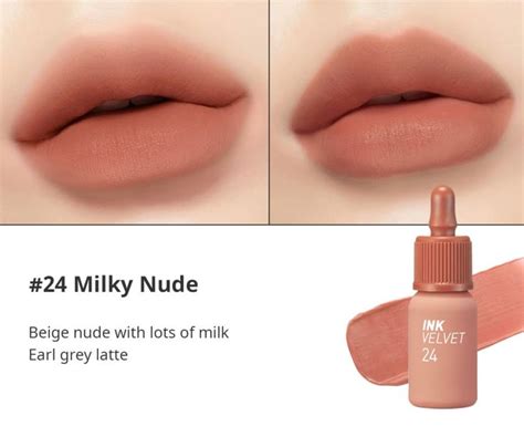 Ink The Velvet Lip Tint Nude Brew Collection Milky Nude