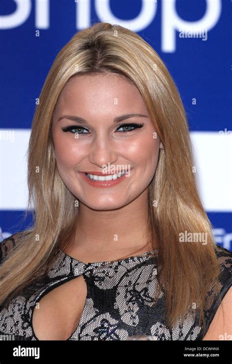 Sam Faiers The Only Way Is Essex Fragrance Launch Of Dazzle And Be Reem Perfumes Held At The