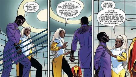 Marvel Has Finally Given Storm and Black Panther An Equal Relationship