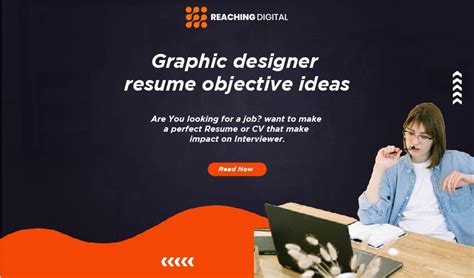 Catchy Graphic Designer Resume Objective Ideas Examples