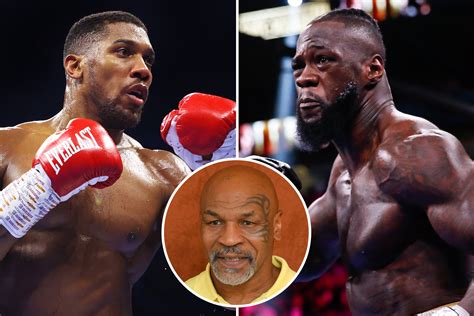 Mike Tyson's old coach reveals prediction for Anthony Joshua vs Deontay ...