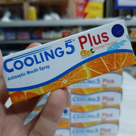 Cooling 5 Plus Semprot Obat Sakit Gigi Sariawan Bpom Original