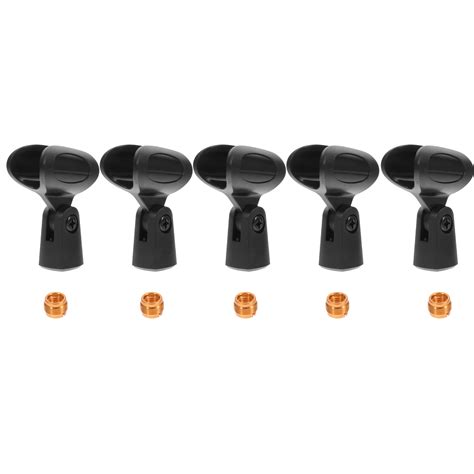 5 Sets Wireless Microphones Plastic Mic Clips Cordless Mic Plastic ...