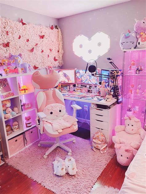 35 Best Looking Pink Gaming Setup For Gamer Girls GPCD