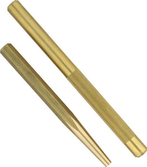 Amazon ABN Brass Punch Set 5 Piece Brass Drift Pin Punch Set