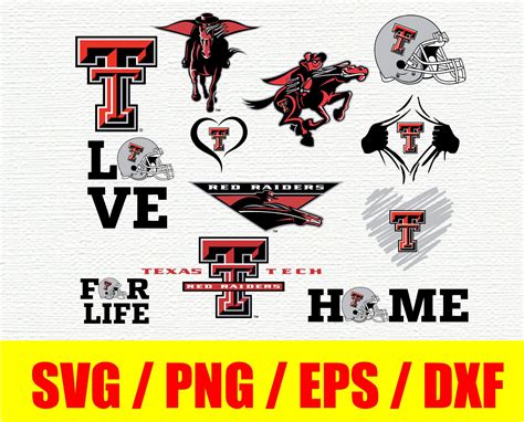 Texas Tech Red Raiders Svg Texas Tech Red Raiders Logo Bundle Logo Svg