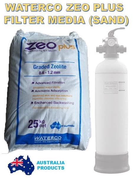 Waterco Filter Media Zeoplus Zeolite Kg Bag Mm Mm Lazada