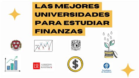 LAS MEJORES UNIVERSIDADES PARA ESTUDIAR FINANZAS YouTube