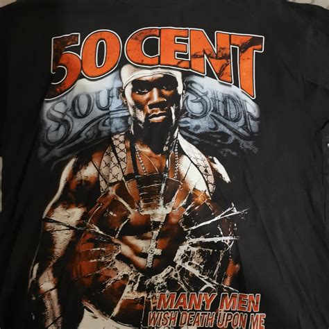 50 Cent Many Men Vintage T Shirt Vintage Rap Wear