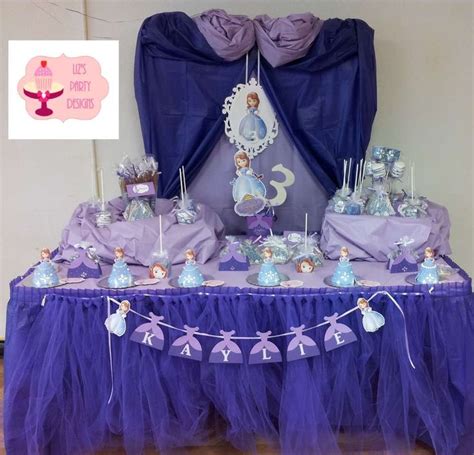 Sofia The First Birthday Party Ideas Photo 2 Of 23 Sofia The First