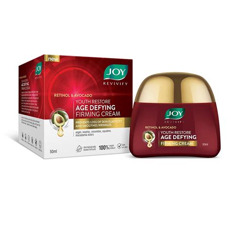 Joy Revivify Retinol Avocado Youth Restore Age Defying Firming Cream