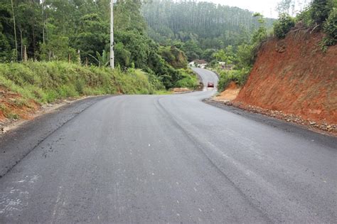 Pavimenta O Asf Ltica Realidade Em Mais Um Trecho Da Rodovia