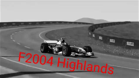 Assetto Corsa Ferrari F2004 Highlands Drift 1 22 869 PB Hotlap