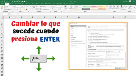 Cambiar Lo Que Sucede Cuando Presiona ENTER CAMBIAR EL SENTIDO AL
