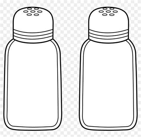 Coloring Pictures Of Salt Shakers Coloring Pages