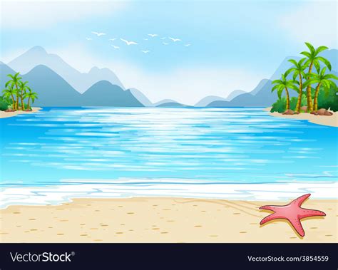 Beach Royalty Free Vector Image - VectorStock