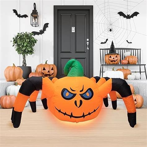 Amazon Rocinha Ft Halloween Inflatables Dead Tree With Pumpkins