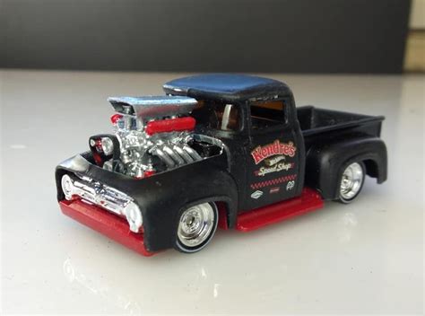 Custom Hot Wheels Scale Models Cars Mini Trucks Toy Rat Rod