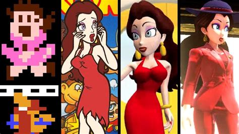 Super Mario Evolution Of Pauline 1981 2017 Odyssey To Arcade Super