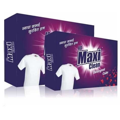 Washer Only AD Maxi Clean Detergent Cake 200 Gm At 6 Piece In Kanpur