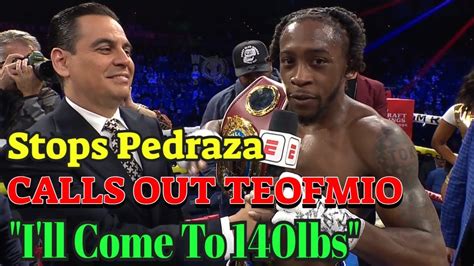 Teofimo Wins UD Tell Fans To S D Keyshawn Davis Dominates