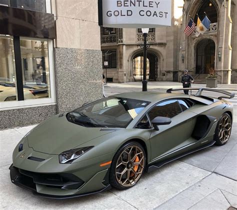 Lamborghini Aventador Super Veloce Jota Painted In Ad Personam Verde