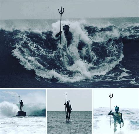 The Incredible Ocean Statue Of Neptune Poseidon In Gran Canaria