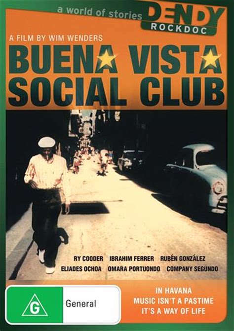 Buena Vista Social Club G Visual Dvd Sanity