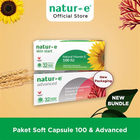 Promo Natur E Skin Start Natural Vitamin E Iu Dan Advanced S