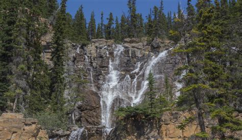 Falls Along Icefields Pkwy Alberta July Peter Goddard Flickr