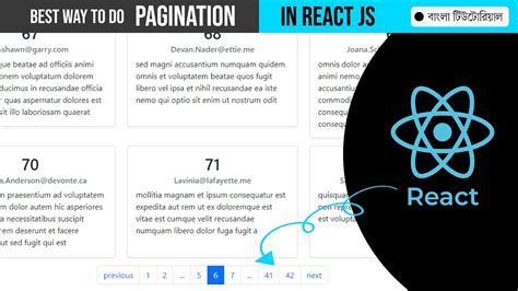 How To Do Pagination In React Js Youtube