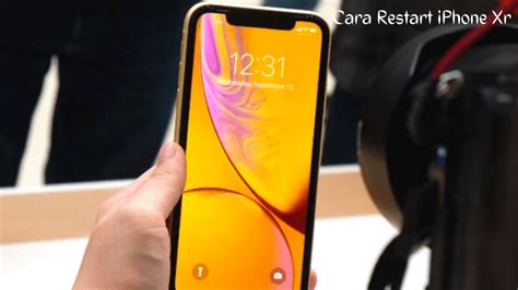 Cara Restart Iphone Xr Dengan Mudah