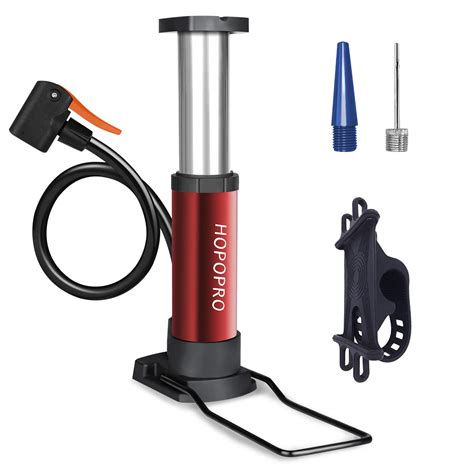 Buy Mini Bike Pump Hopopro Portable Bike Floor Pump Bicycle Tire Pump