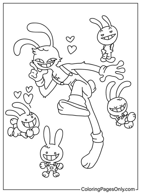 Free Printable Jax Coloring Pages Coloring Pages Sanrio Wallpaper