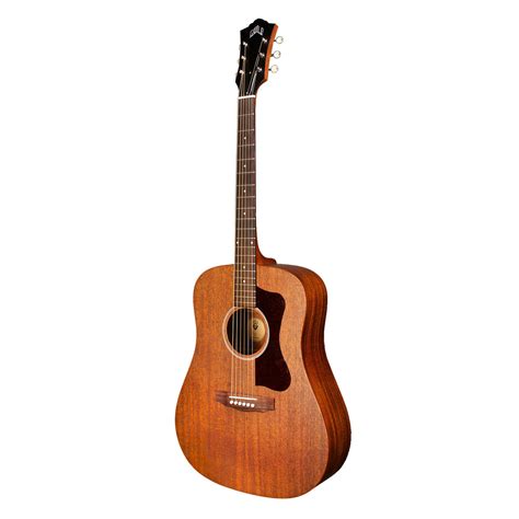 Guild D E Dreadnought Electro Acoustic Guitar Natural At Gear Music