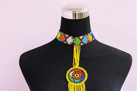 Kinango African Choker Necklace Zurian