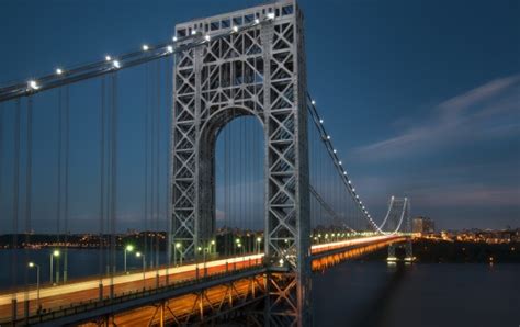 Night George Washington Bridge New York wallpapers