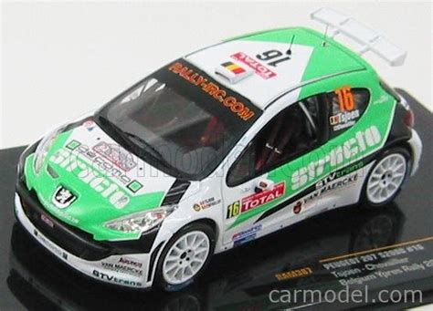 IXO MODELS RAM387 Masstab 1 43 PEUGEOT 207 S2000 N 16 4th RALLY IRC