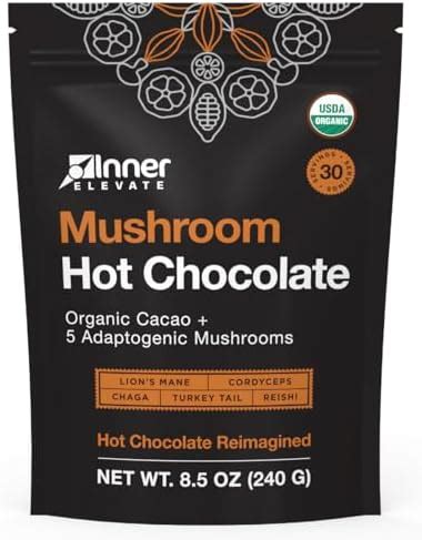 Amazon Organic Mushroom Hot Chocolate Ceremonial Cacao With 5