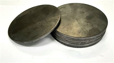 Mild Steel Discs Metal Flat Circle 25mm 228 6mm In Diameter 1 5mm