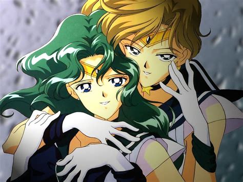 Lovers Lesbian Lovers Sailor Moon Anime Sailor Uranus Anime Girls