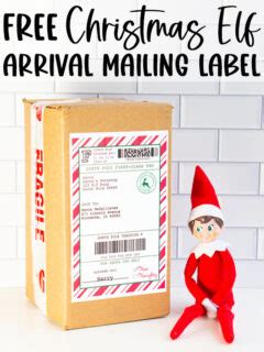 free-elf-on-the-shelf-mailing-label-featured - Mom Envy