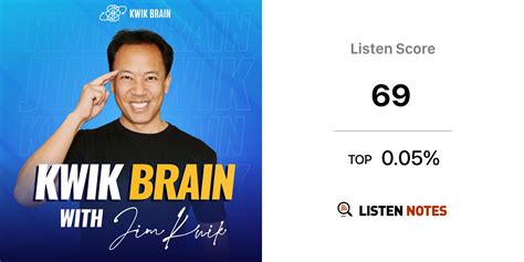 Kwik Brain With Jim Kwik Podcast Jim Kwik Your Brain Coach