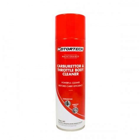 Motortech Carburettor And Throttle Body Cleaner 400g MT117 Automotive