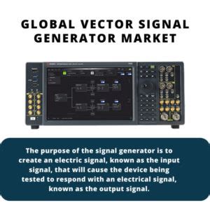 Global Vector Signal Generator Market Size And Forecasts